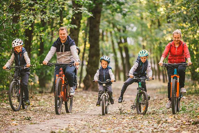 Balades et randonnées à vélo